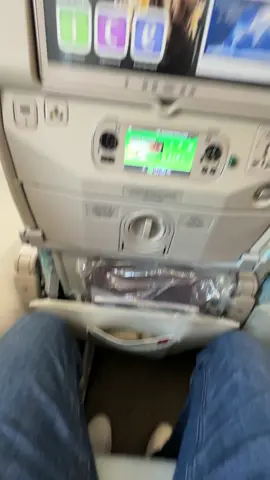 Emirates Economy seating space #emirates #airplane #economy #traveltiktok #travelling #dubai 