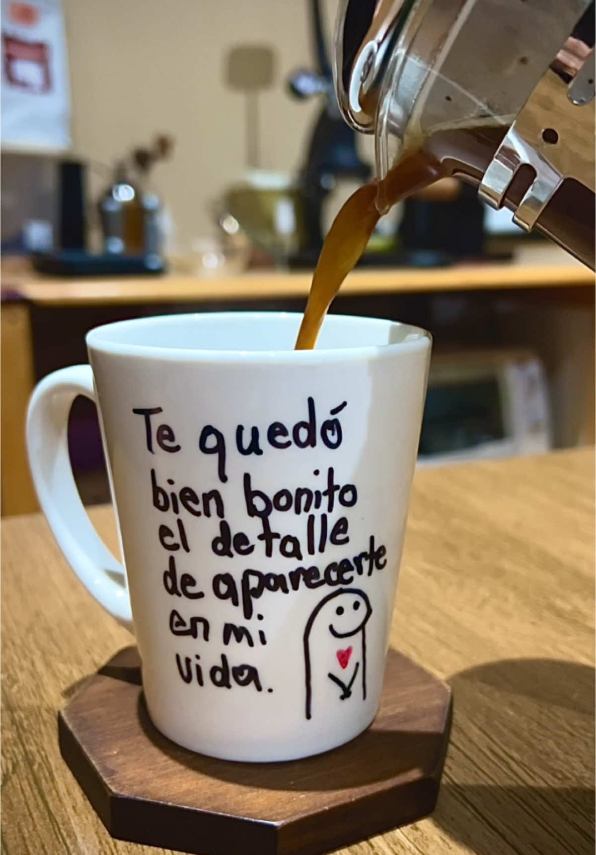 Bonito detalle!!! ☺️😊 #uncafe #coffee #uncafeconletras #coffeeaddict #cafeyletras #amoraprimeravista #coffeetime #guatemala🇬🇹 #cafedeespecialidad 