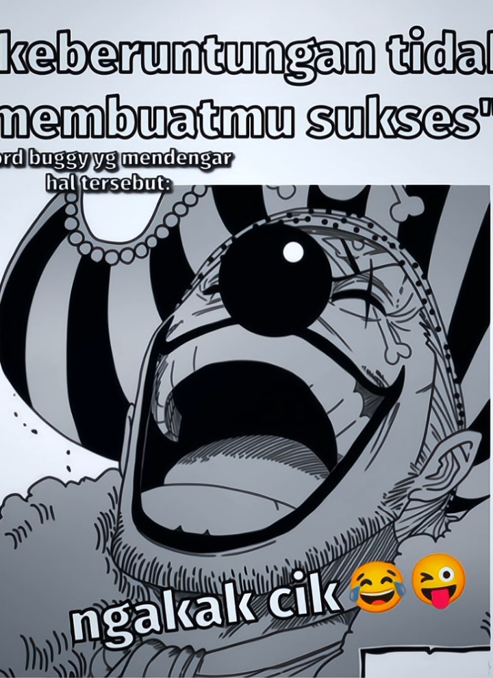 yg lain pada perang di marinefrod, ni orang malah streaming bjir 😂 #buggy #lord #onepice #edit #anime #edit #onepiece #fyp #foryou 