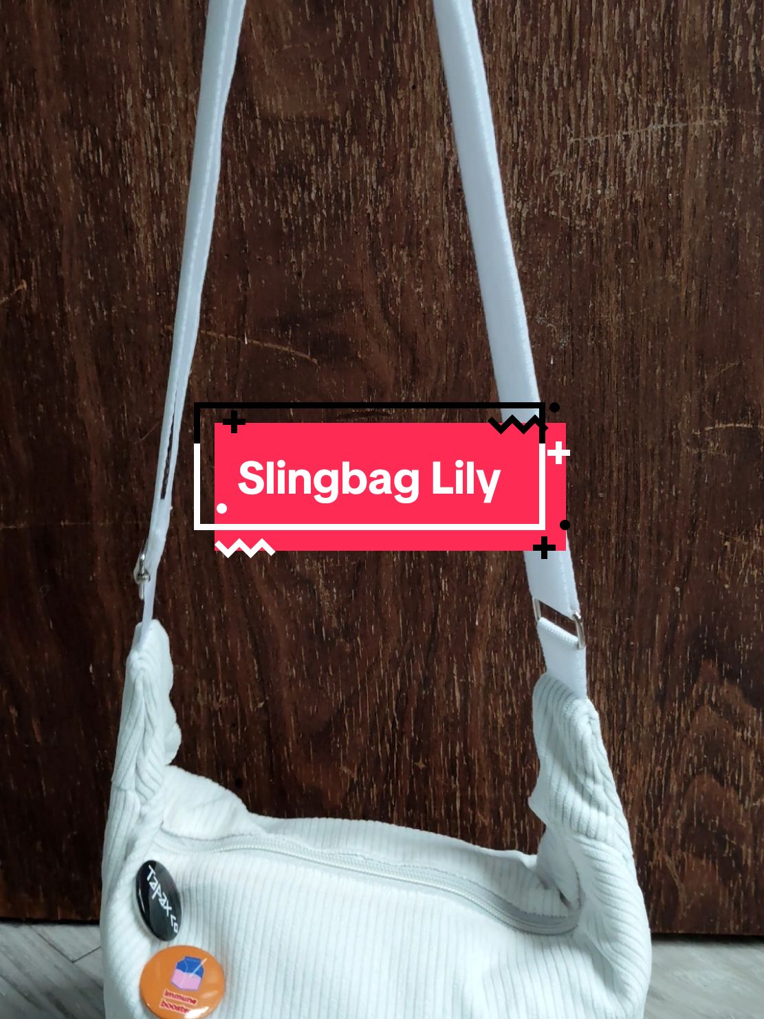 Promo Slingbag Lily dari Tapaxco #gebyarbelanjadesember #cuantanpabatas #wibgajian #slingbag #slingbaglily #slingbagcorduroy #tapaxco #waistbagcorduroy #tastapaxco 