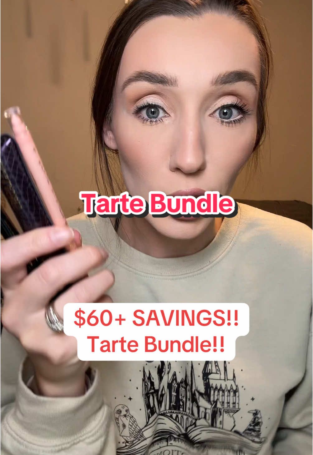 Tiktok & Tarte are WILD for this one! Ty for helping me look well rested. @tarte cosmetics #tarte #tartecosmetics #tartebundle #trippinwithtarte #makeup #savings #makeuphacks #savinghacks #tiktokshopblackfriday #christmas #christmasshopping #christmasgift #christmasgiftideas #holidays #TikTokShop #tiktokmademebuyit #tiktokshopholidaydeals #tiktokshopholidayhaul #tiktokshopfinds #spotlightfinds #TikTokShopNewArrivals #toptierdecember #TTSTakeover #ttsdelight #giftguide #starcreatorcompetition #ttsstarcreator #launchpadcompetition #launchpadbfcm #mademyyear #newyearnewaura #Tiktokshopcreatorpicks #ttsbeautybesties #newyearsresolutions