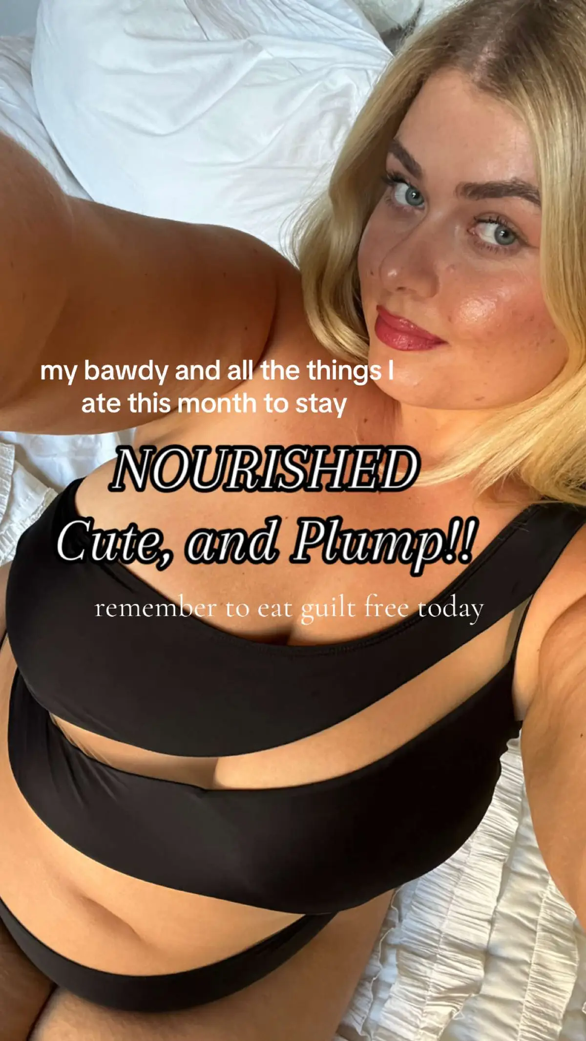 (and maintain my cute plump self)!! you deserve to eat guilt free and enjoy your meal always ☀️ #fyp #selflove #eating #food #plussize #bodyconfidence #bodypositivity 
