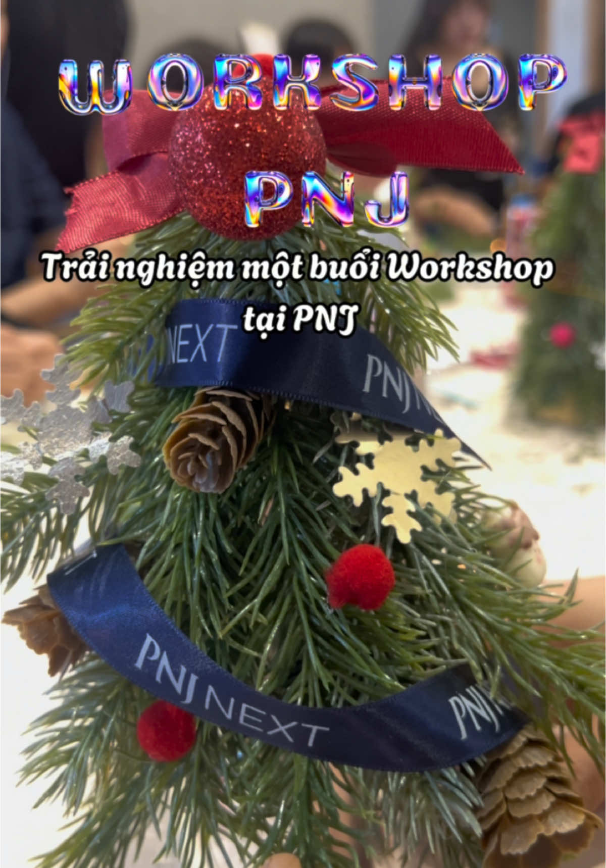 Bạn đã trải nghiệm workshop PNJ chưa, chưa thì ghé ngay PNJ 1393 Phạm Văn Thuận ngày 21/12 nhé #didauquaydo #xuhuong #trending #bienhoa #reviewcafe #reviewfood #pnjworkshop #pnj 