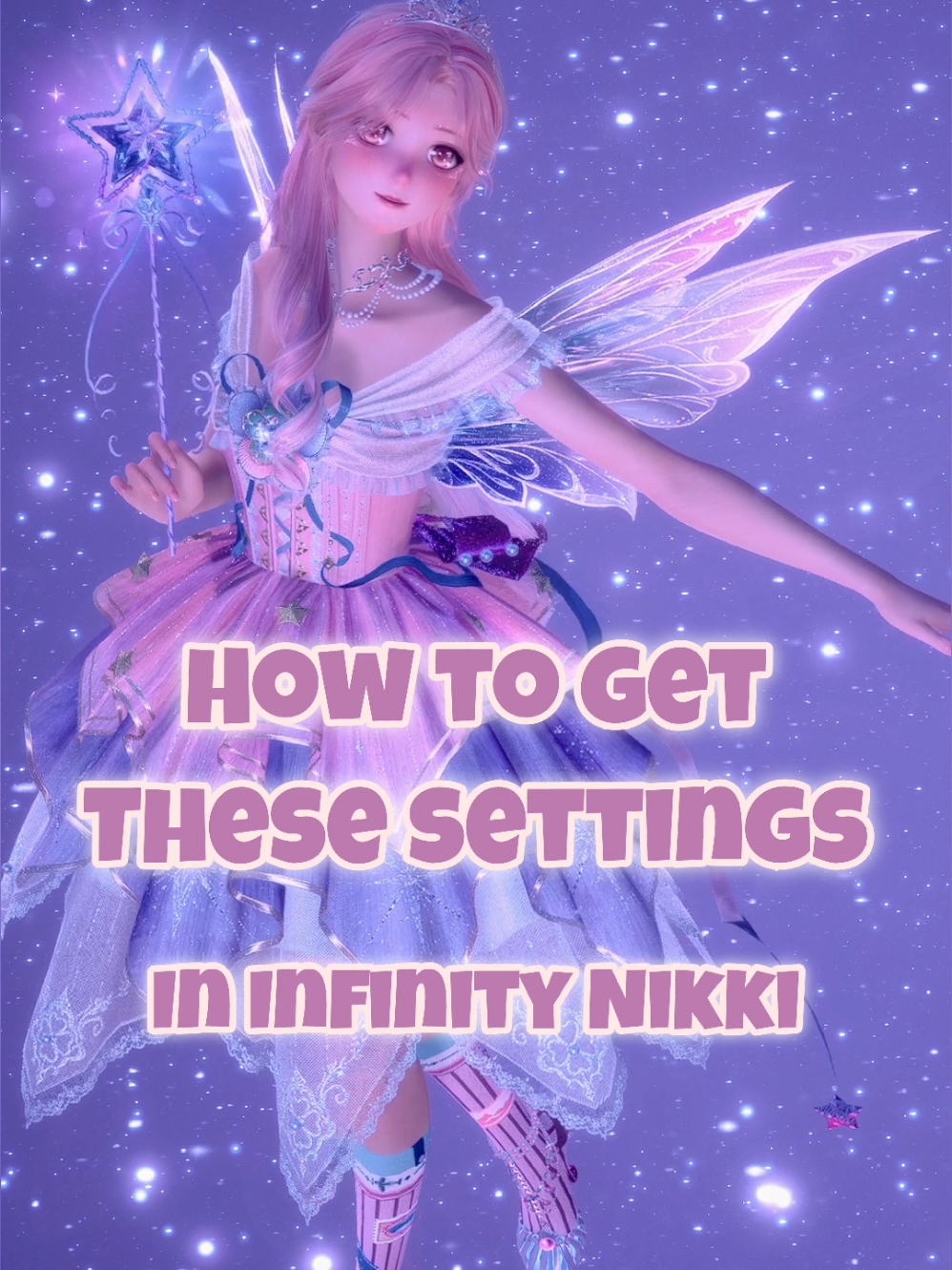 A little camera guide for this gorgeous galaxy setting! @Infinity Nikki  #infinitynikki #infinitynikkigame #nikki #fairy #fyp #gaming 