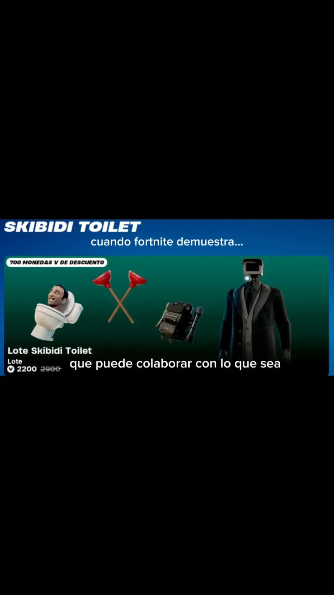 #skibiditoilet #fortnite #fpy 