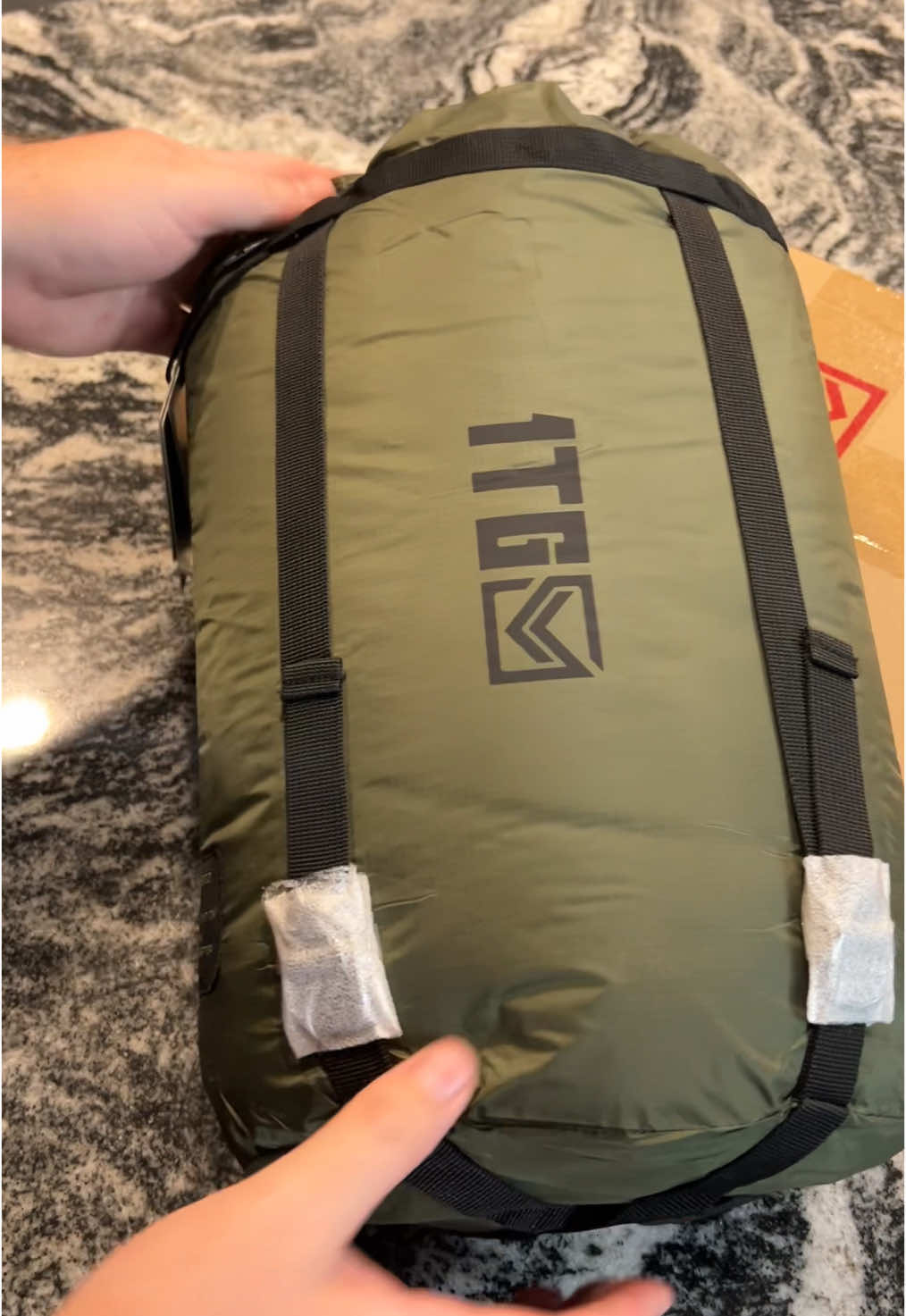 Camping gear ✅  #campinggear #hikingtiktok #Outdoors #sleepingbag #fishing #camping #1tg @1TG Tactical-US 