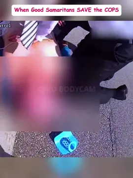 When Good Samaritans SAVE the COPS#fyp #police #news #catchrobbers #fouryou #cops #new