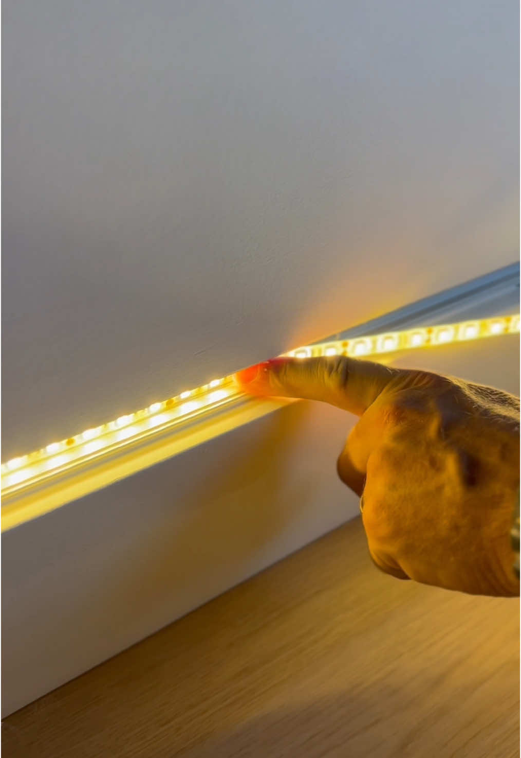 Would you install lights like this embedded in drywall? 