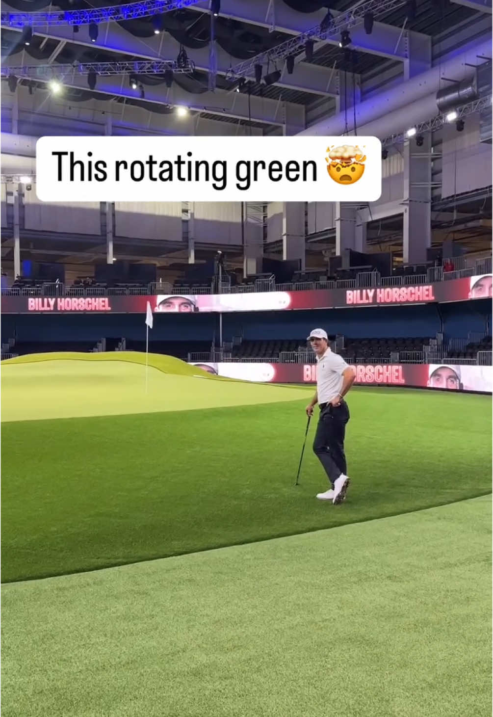 The tech at TGL is pretty awesome 👀 #golf #fyp #tgl #tglgolf #billyhorschel #PGATOUR #viral