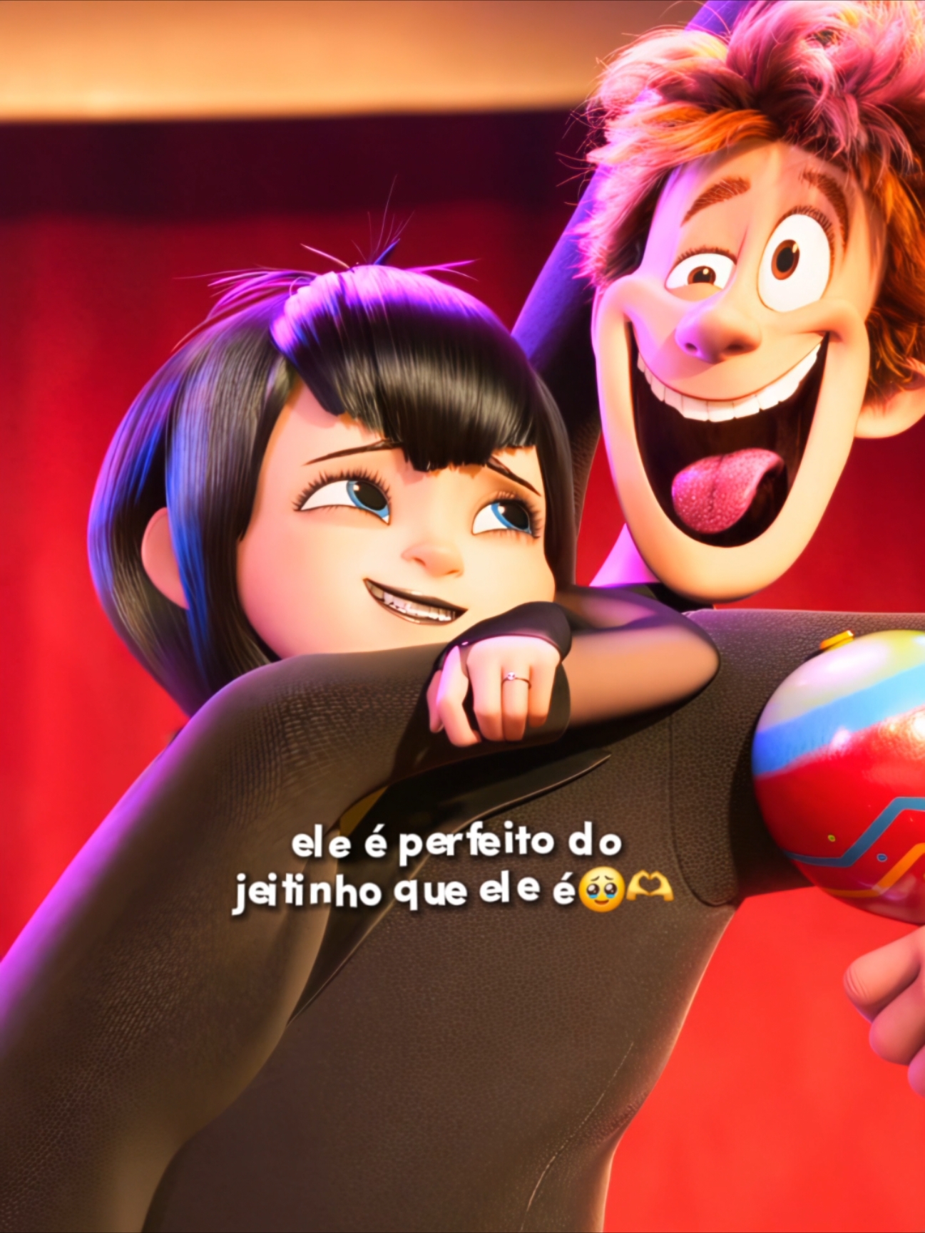 Uma pena que a relação deles não vá durar para sempre🤧 | #hoteltransylvania #hoteltransilvania #filme #mavisandjohnny #hoteltransylvania4 #hoteltransylvaniaedit @Baberry 