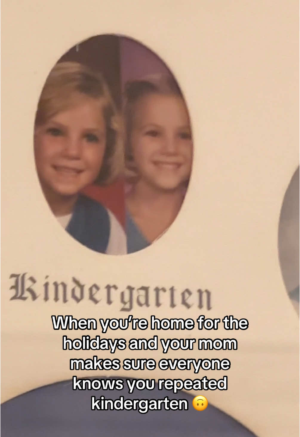 THANKS MOM 😂😂  #family #homefortheholidays #funny #funnytiktok #childhood 