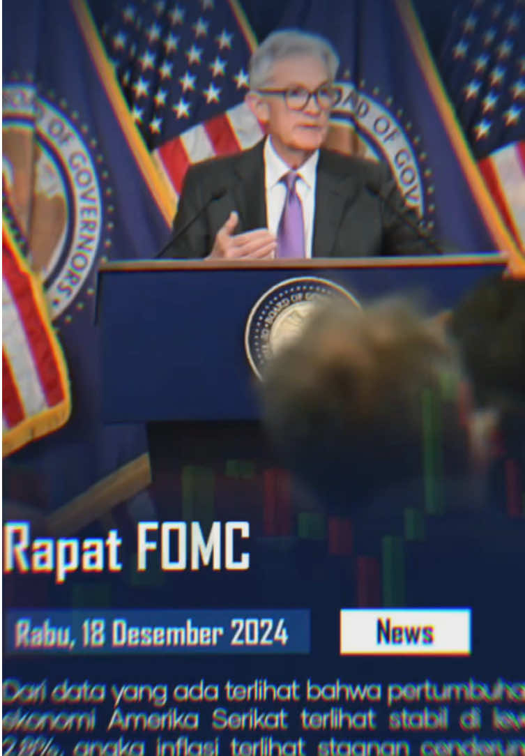 hasil rapat FOMC semalam 😝📉📈  #trading #tradingforex #jeromepowell #powell #gold #fyp #trader #fypシ #JJCapCut #saham 