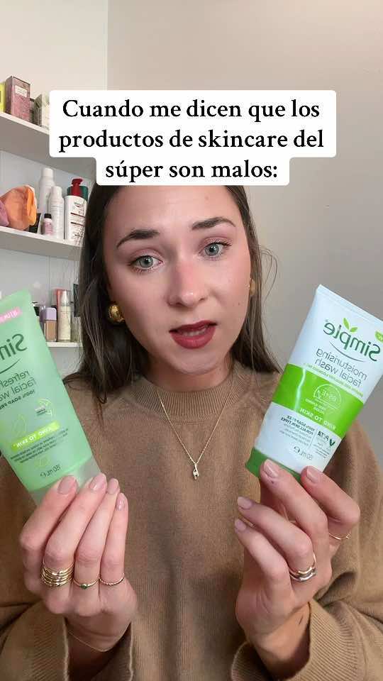 Si piensas eso es que no has probado estos: - Agua micelar todo en uno de Garnier - Limpiador hidratante y el limpiador refrescante de Simple Skincare - Suero express aclara 10% de Garnier - Suero retinol revitalift de L’Oréal - SPF piel sensible de Nivea - SPF Super UV de Garnier  #Skincare #ProductosDelSuper #BeautyOnABudget #CuidadoDeLaPiel #SkincareRecomendados