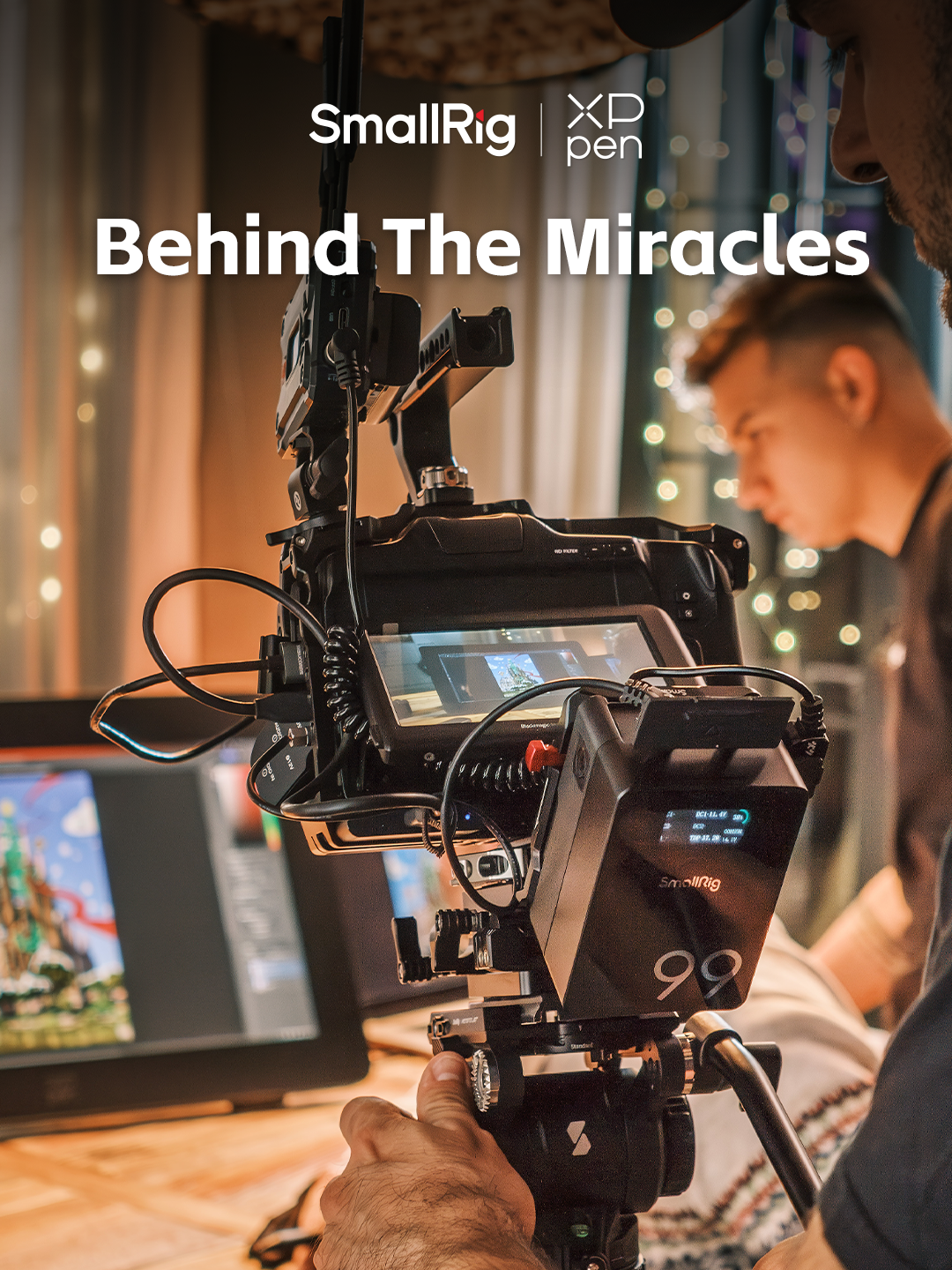 🌟 SmallRig × XPPen | Unveil the Magic Behind Our Epic Collab! 💡 Ready to peek behind the curtain of creativity? Jump into our exclusive Behind-the-Scenes video, where we reveal how our forces combined to bring this extraordinary project to life, just in time to celebrate the festive season and the art of content creation! #SmallRig#XPPen #Rigup #bts #MagicDrawingPad #MakeMiraclesHappen⛄️