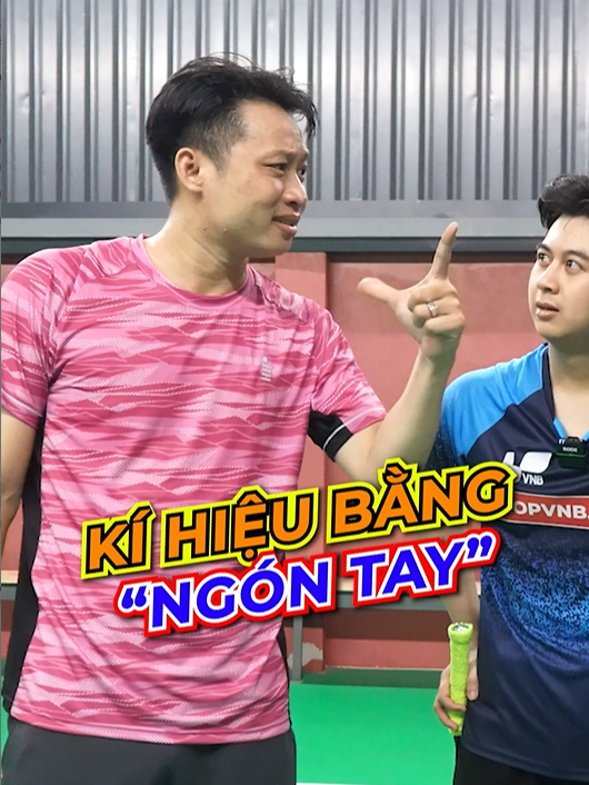 Ký Hiệu Ngón Tay Dành Cho Dân Chuyên Đôi - Bạn Đã Thử Chưa ???  #badminton #vnb #caulong @ducnguyenvnb @duongminhvnb @thongthao.shopvnb @shopvnbsports