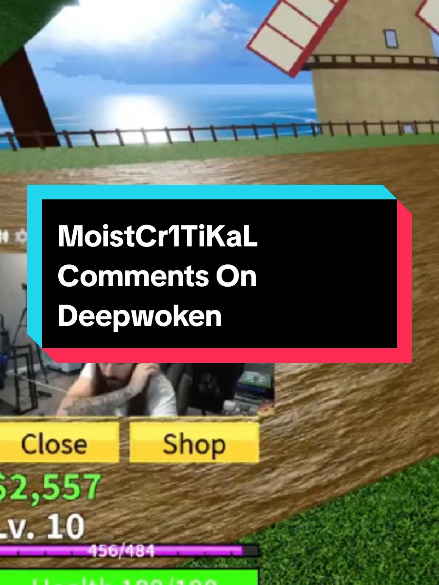 MoistCr1TiKaL Comments On Deepwoken #deepwoken #roblox #fyp #fypシ #deepwokenroblox #robloxfyp #moistcr1tikal #penguinz0 