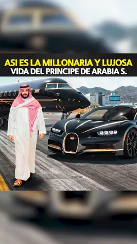 Asi es la Millonaria y Lujosa vida del Principe de Arabia Saudita #mundomillonario #history