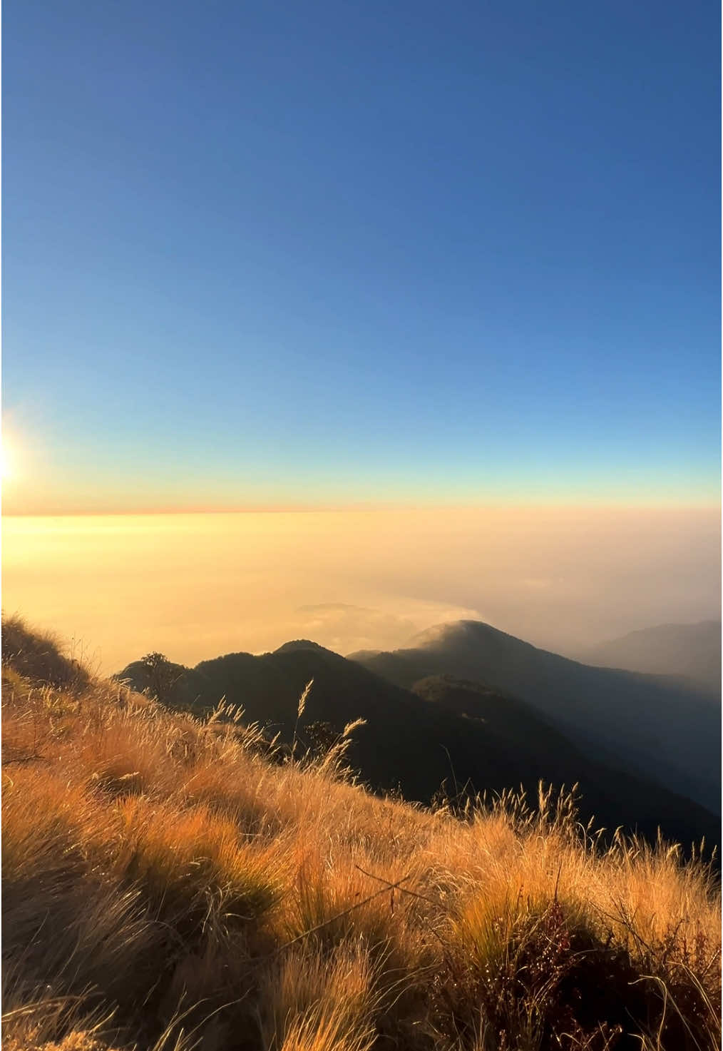 Morning view from Karpu Peak ☀️ #sunrise #morning #fyp 