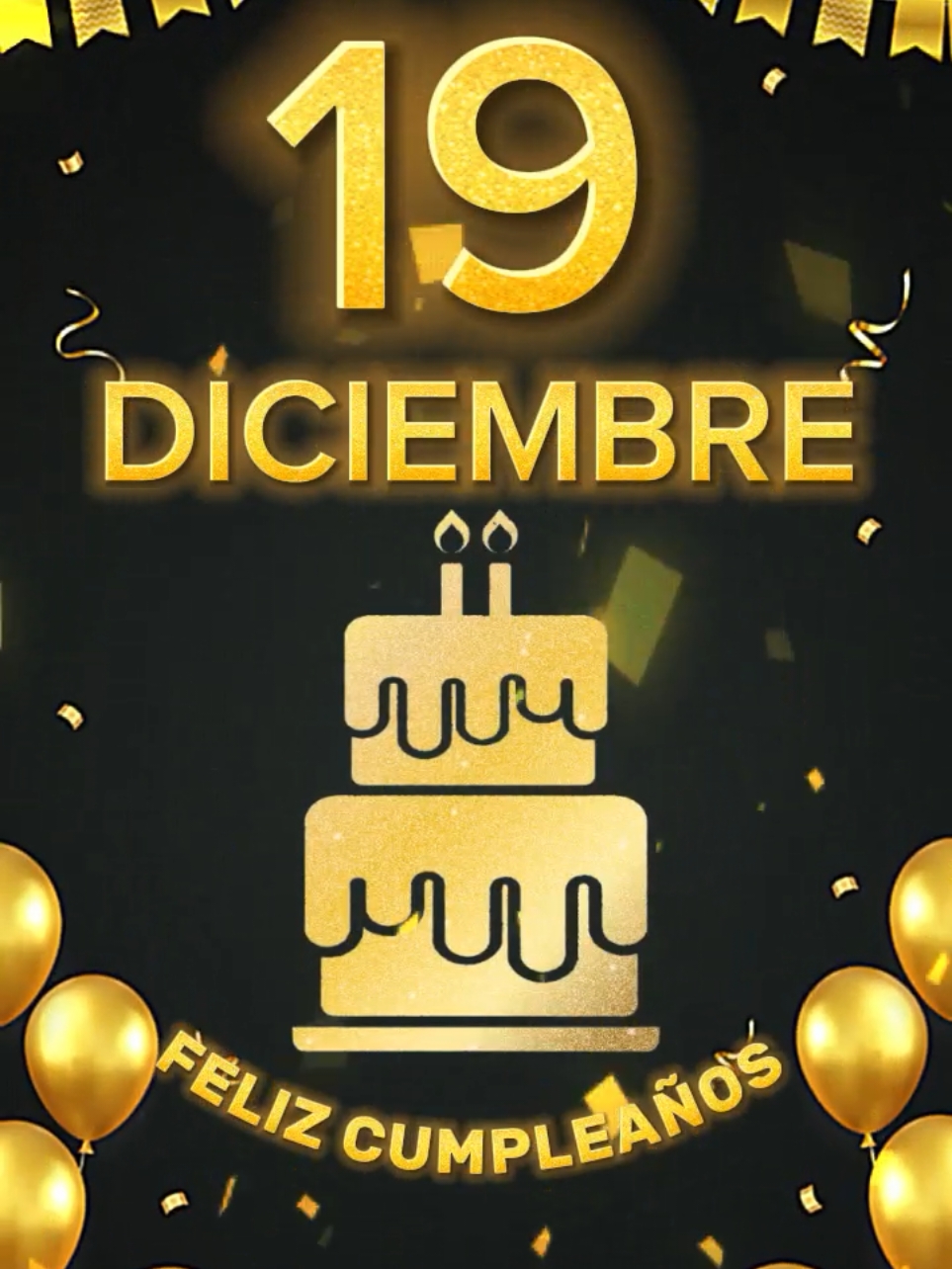 Feliz cumpleaños para dedicar🥳🎂🎁#felizcumpleaños #felizcumpleaños🌹🎂🧁🎁🎉🎊 #paradedicar #19dediciembre #felizcumple #felicidades #felizcumpleaños #Viral #fyp #CapCut #parati #felizcumpleaños #felizcumpleaños🌹🎂🧁🎁🎉🎊 