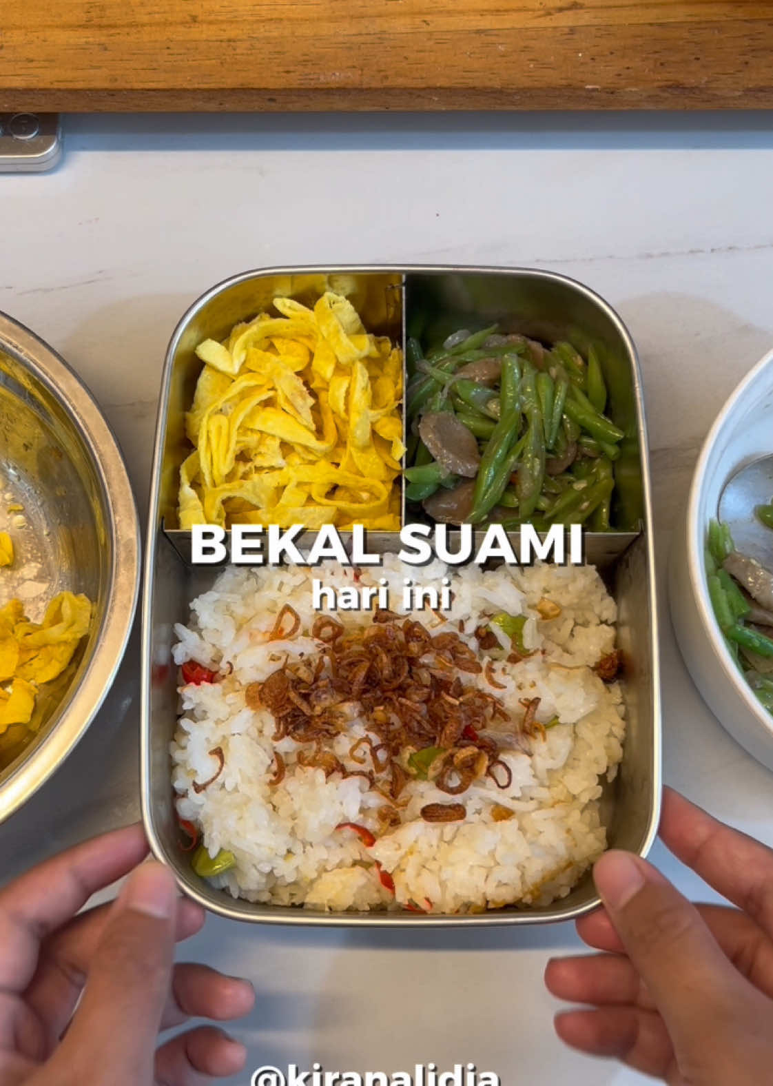 PERBEKALAN 25  Bekal super simple, untung suami ga banyak protes dikasih telur