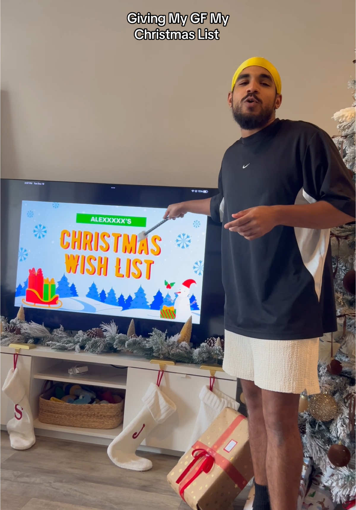 Nothing on his list was affordable 😂