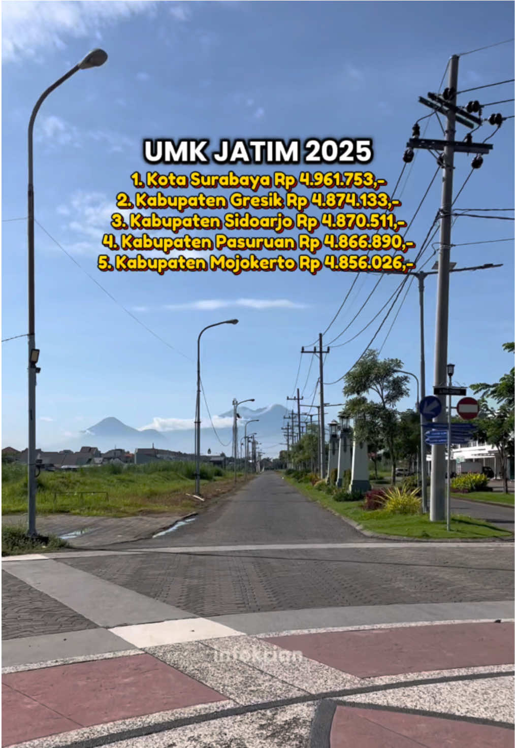 FIX, UMK JATIM RESMI DITETAPKAN‼️ Sing gak tau ngerasakno gaji UMK ngacung lur ☝🏼😁 #umk #gaji #jawatimur #provinsi #jatim #surabaya #mojokerto #gresik #pasuruan #sidoarjo #infokrian #krian #news #berita #viral #fyp #foryou #foryoupage #view #mountain #bypasskrian #tiktok #instagram #reels #facebook #beautiful #cerah #morning #december #newyear #work #video 