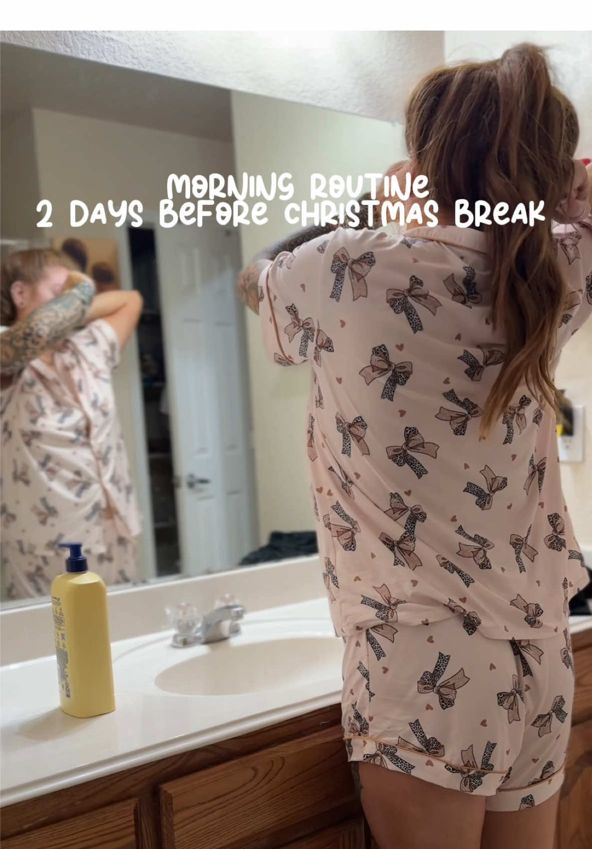 Only two more days! When im posting this we only have one more & we are so ready for a break🫣  Whats everyones plans if they have a break off? We have something planned EVERYDAY!  #morningroutine #wakeupwithus #2moredays #almostchristmasbreak #fulltimeworkingmom #workmorningroutine #schoolmorningroutine 