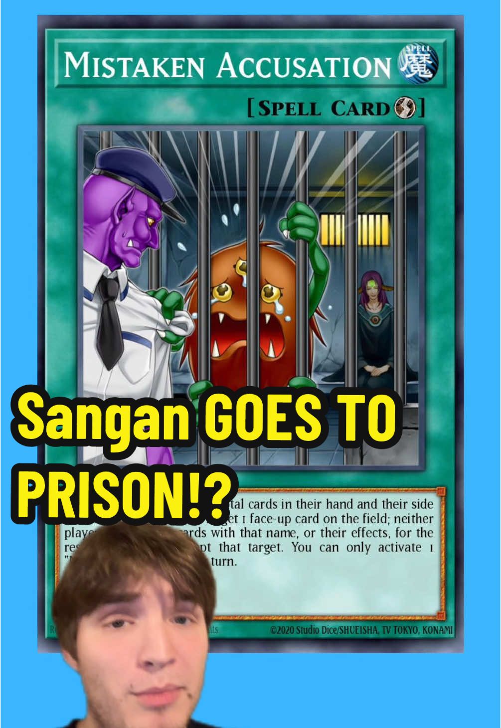 Sangan GOES TO PRISON!? #yugiohcardstories #yugiohcardstory #yugiohlore #yugiohtheory #yugiohanime 