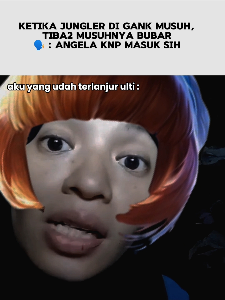 gini amat ,jadi angela 🗿🥲