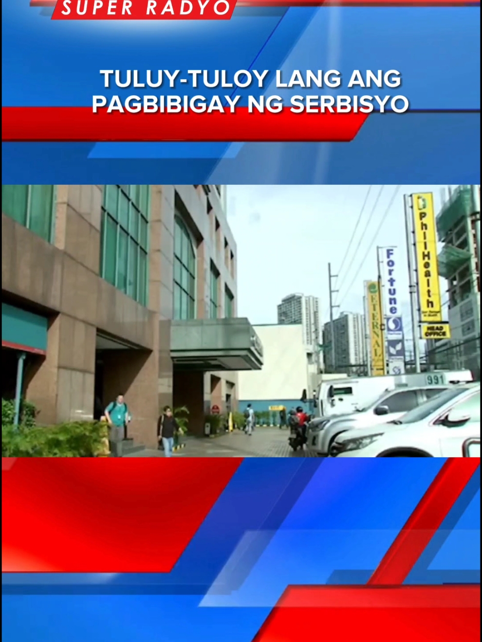 Tuluy-tuloy lang ang pagbibigay ng serbisyo.  #socialnews #tiktoknews #tiktoknewsph #SocialNewsPH #fypシ #fyp #dzbb594 #dzbb #newsph #tiktokphilippines