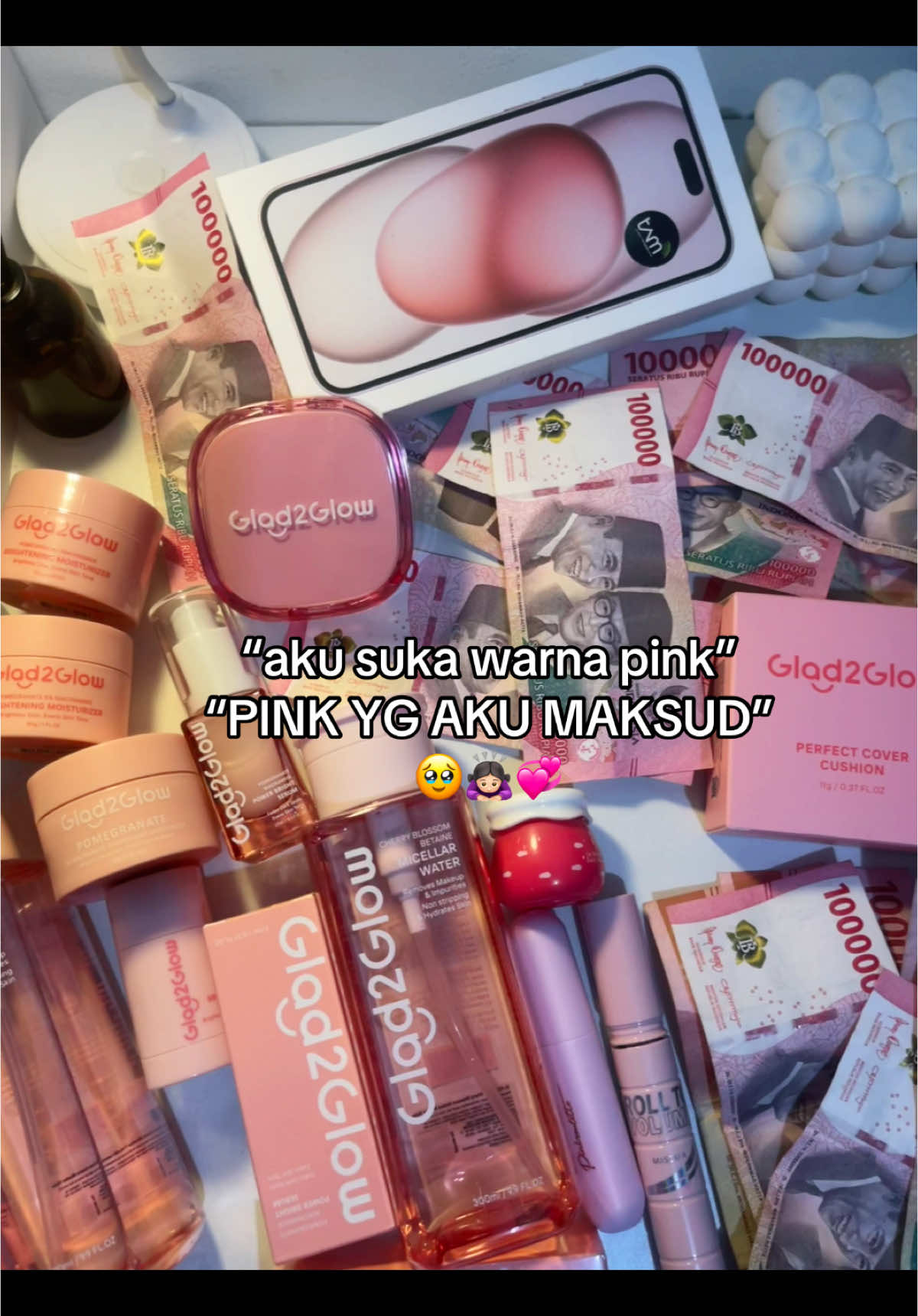 pink yg dimaksud 🙇🏻‍♀️ #skincare #skincareroutine #glad2glow #xyzbca #4u 