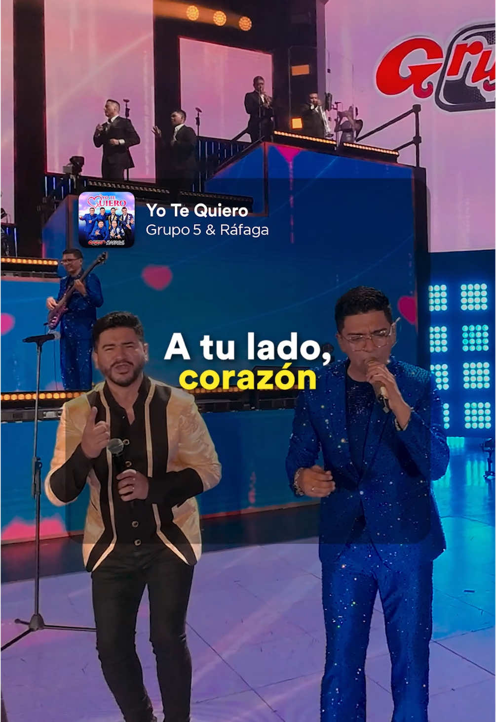 Hoy, Quisiera Conversar O Verte Una Vez Más Para Decirte, Que Te Quiero ❤️‍🔥 . . . 💿 Yo Te Quiero feat @Grupo Rafaga  ✍🏽 Compositores: Juan Carlos Fernandez - Elmer Yaipén - Christian Yaipén #Rafaga #Grupo5 #YoTeQuiero #fyp #parati #lyric #Cumbia #argentina 