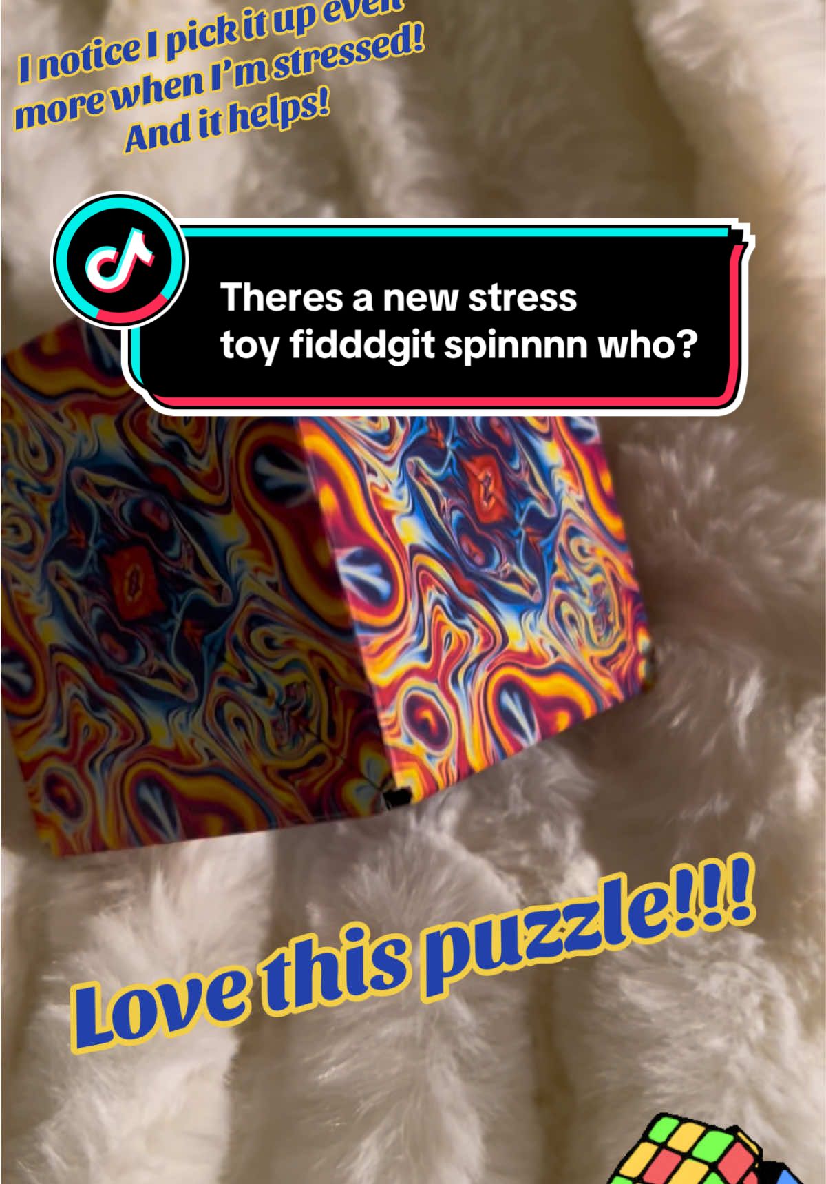 I have had the stress ball the fiddgit spinn but this is so much better!! I’m addicted! #puzzle #shashibo #puzzles #puzzletok #toy #toys #stresspuzzle #christmas #christmas2024 