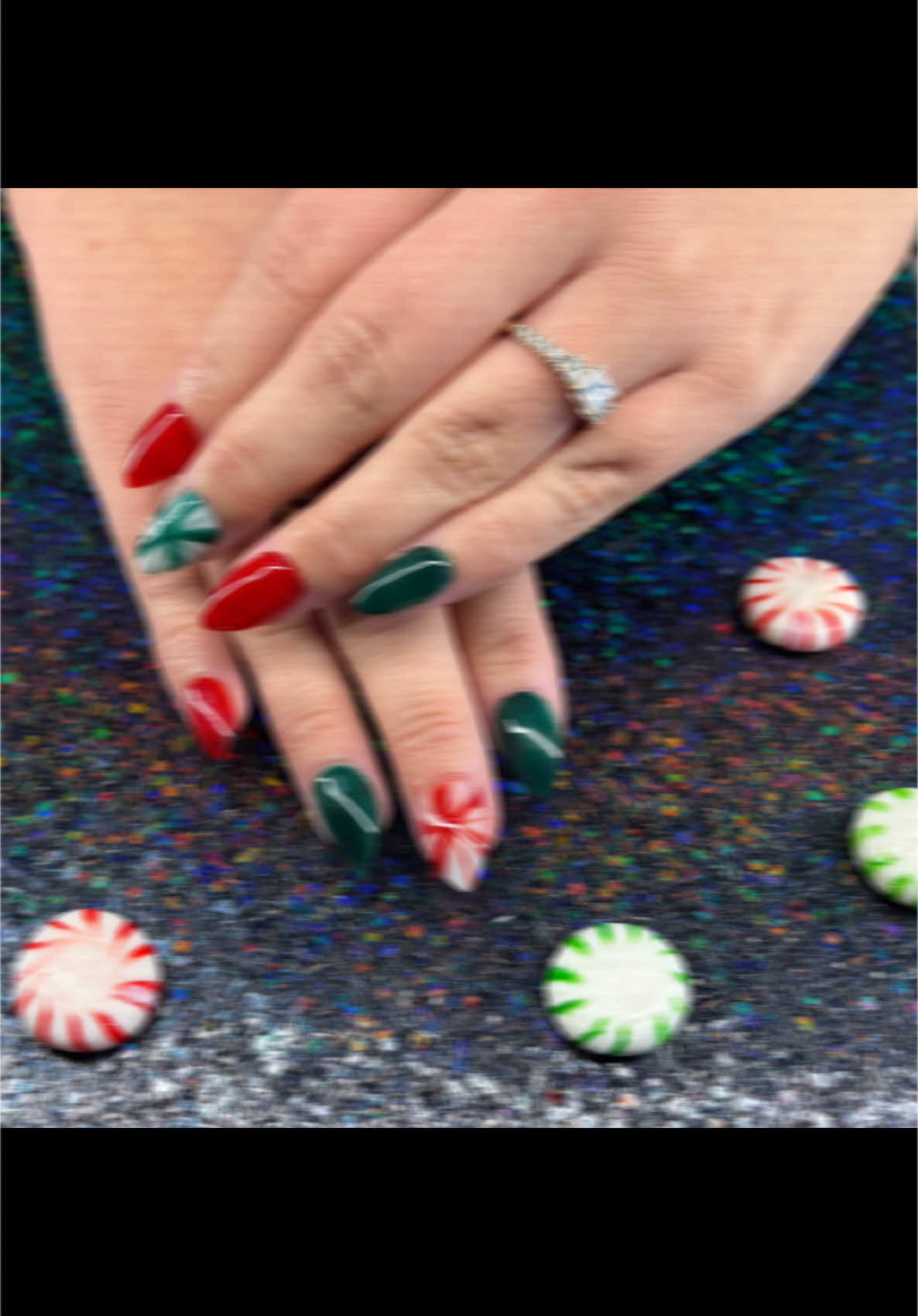 Peppermint Nails❤️💚 #nail #nails #nailart #nailtech #nailinspo #nailtok #nailsoftiktok #nailsartvideos #nailsalon #beginner #beginnernailtech #gel #gelnails #gelpolish #gelextensions #gelx #gelxnails #beetles #beetlesgelx #beetlesgelpolish #christmas #christmastiktok #christmasnails #christmasnailart #red #green #peppermint #ohio #ohiostate #ohiocheck #ohioan #ohiogang #ohiotiktokers #tik #tiktok #tiktoker #ohionailtech #ohionails #holiday #holidaytiktok #holidays #holidayvibes #holidaynails #swiftie #swift #swifties #swiftok #swiftietiktok #taylor #taylorswift #taylorsversion #taylornation #taylor #gia #nailsgiasversion #giasversion #youngstown #austintown #canfield #schedule #client #clientele #book #bookwithme #fun #funnails #festive #festiveseason #feativenails #glitter #glitternails #salon #salonlife #salontok #almond #almondnails