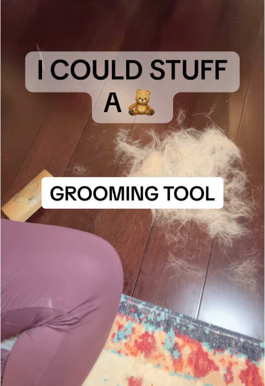 This is a must have if you have a dog that sheds!! #doghair #dogshedding #doggrooming #groomingtool #dogbrush 