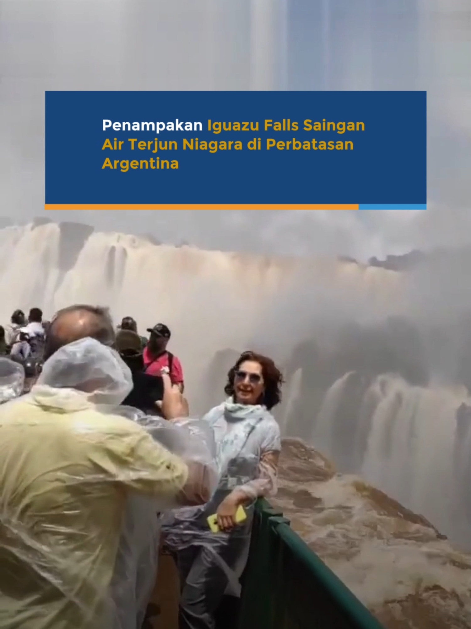 Inilah Iguazu Falls, Keajaiban Alam di Perbatasan Argentina dan Brazil. Air terjun seluas 2,7 km dengan 275 aliran ini lebih besar dari Niagara dan Victoria Falls.  Devil's Throat, titik tertingginya, menjulang setinggi 80 meter. Saat musim hujan, aliran air mencapai 13.000 m³/detik #viral_video #viralnews #viralnewsvideo #trending #trendingvideo #trendingnow #viraltiktok #trendingtiktok #newsattiktok #viral #fypツ #virall #fypシ #viralvideo #fyp #fypage #argentina #brazil #waterfall #waterfalls #iguazu #iguazufalls #beautiful #views #view #destination #niagara