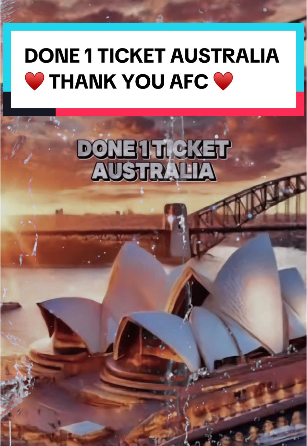 Done 1 Ticket Australia / 2 Tukry/ 2 Korea Thank You God ♥️ Thank You AFC ♥️ Thank You segenap Jajaran AFC Indonesia : Pak Ernest, Pak Mike, Pak Nico & Seluruh Managaement♥️ Thank You Segenap Jajaran AFC JEPANG, Mr. Ashayama & Big Family ♥️ Disclaimer : AFC BUKAN OBAT. HASIL TIAP INDIVIDU BERVARIASI. #afcpekanbaru #stokistafcpekanbaru #stokisafcpekanbaru #stokistresmiafcpekanbaru #subarashipekanbaru #bisnisafc #peluangbisnisafc #bisnisafcpekanbaru #utsukushhiipekanbaru #testimoniafc #peluangusaha #agenafcpekanbaru #agenafcterdekat #agenafcriau #distributorafcpekanbaru #CapCut 