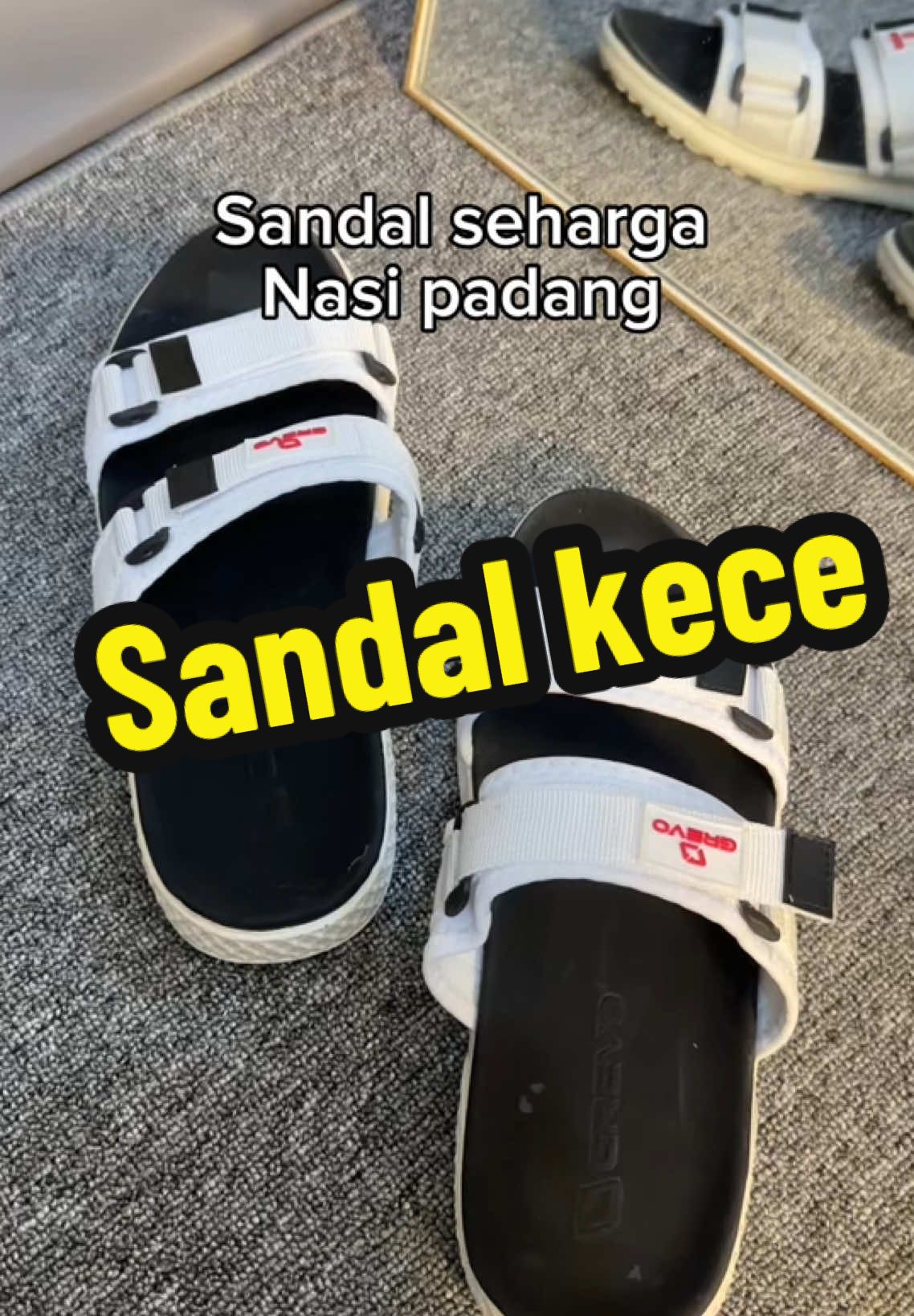 Cek keranjang #wibgajian #sandal #sandalslop 