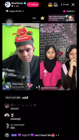 @Sharifzero @NURAINSYAKIRAH_! @nurfarahinsyirah2 @nurfarahinsyirah_officia 