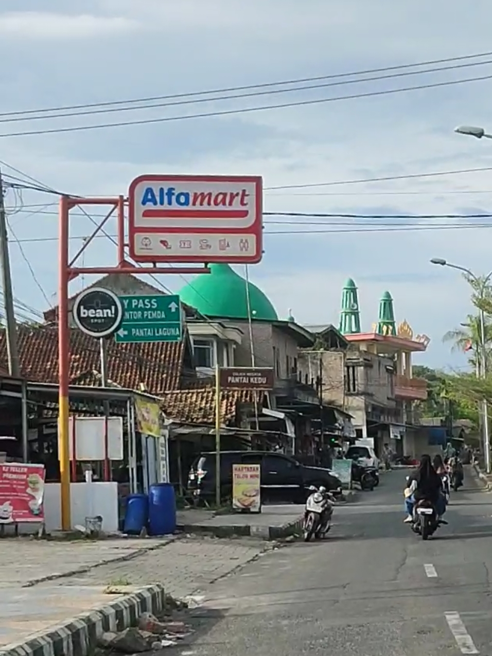 Jalur arah pantai kalianda #kalianda #kaliandalampung #kaliandalampungselatan #lampungselatan #lampung #fyp 