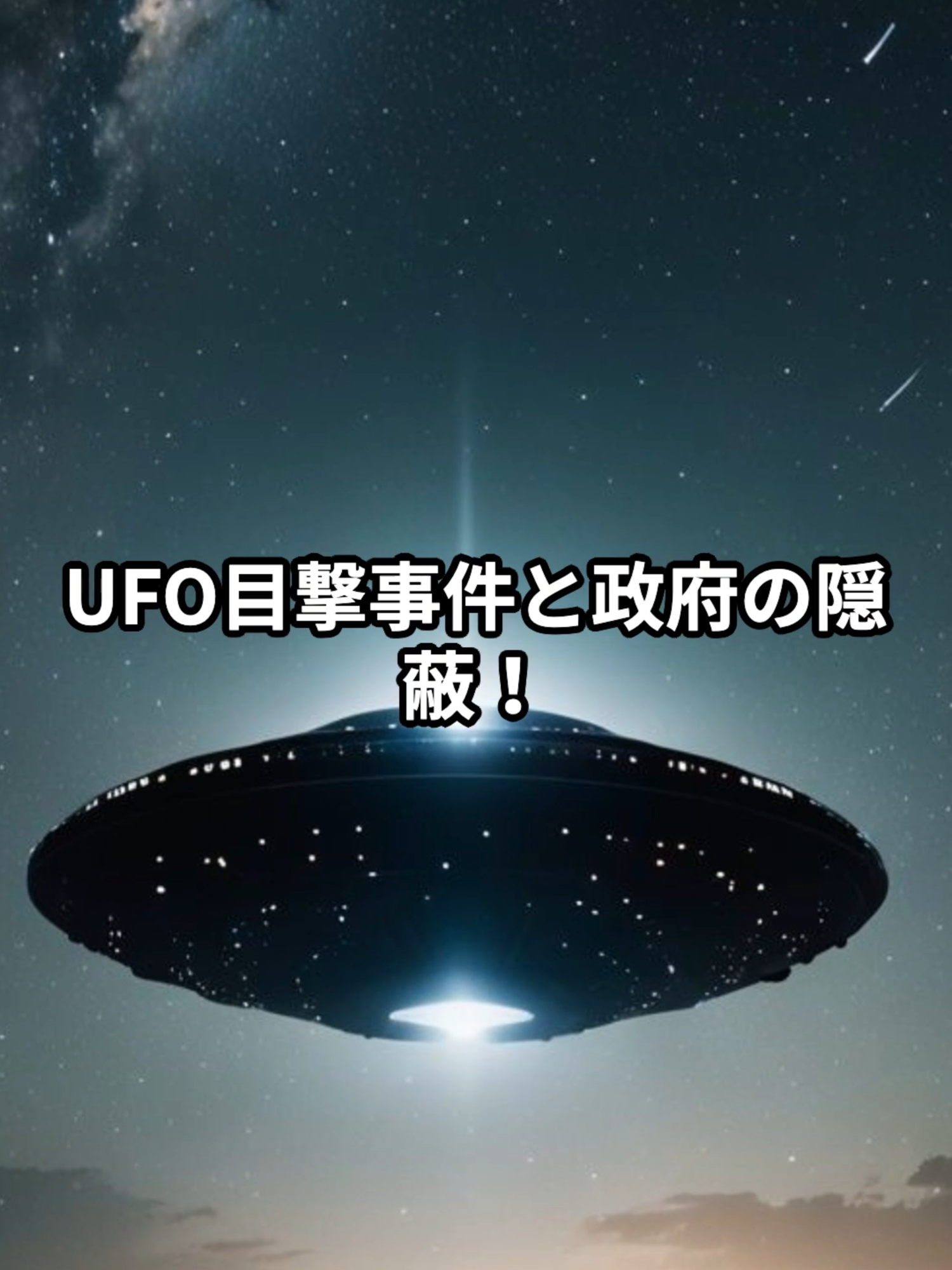 UFO目撃事件と隠蔽！最後まで観てね！ ＃UFO＃UFO目撃事件＃都市伝説