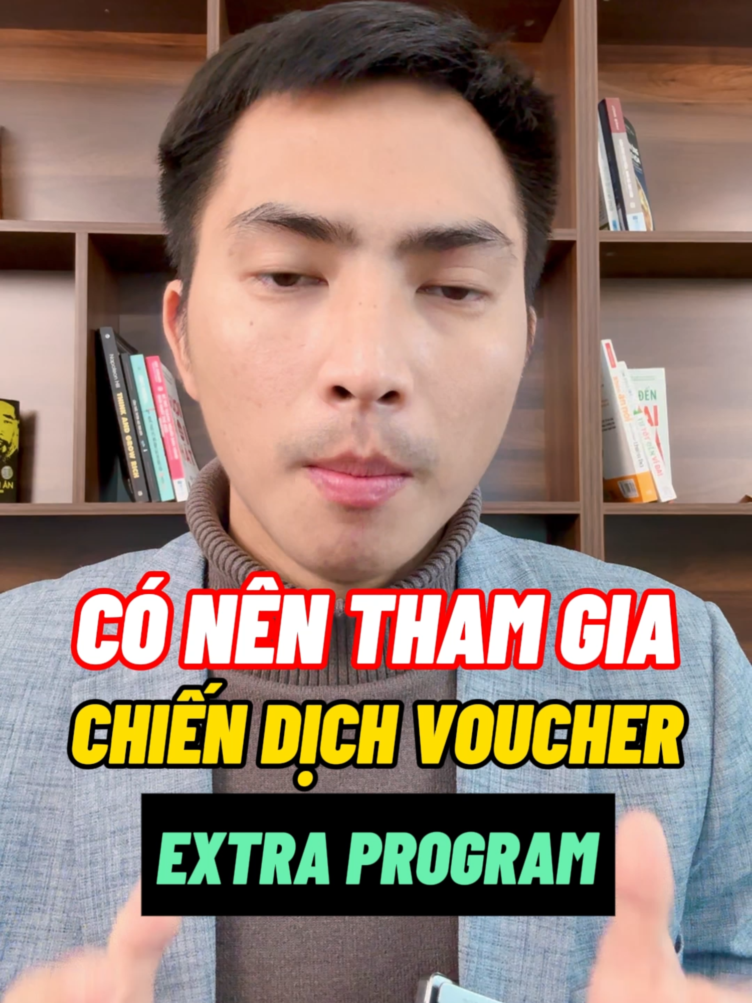 Có nên tham gia chiến dịch voucher extra program #damvantuan #banhangtiktokshop #quangcaotiktok #livestreambanhang #xaykenhtiktok