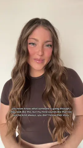you never know what someome is going through… be kind always🤎