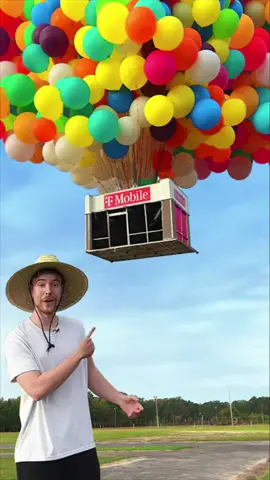 Quantos balões para fazer uma loja voar?