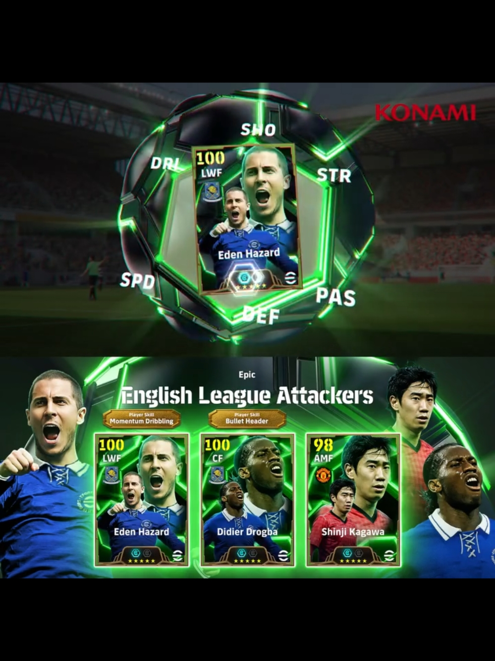 Epic double booster ENGLISH LEAGUE ATTACKERS hari ini (19/12/24) 🔥 Wah Hazard & Drogba nih 😱 #EFOOTBALL2024MOBILE #efootball_pes_21 #efootball23 #efootball2023mobile #efootball2024 