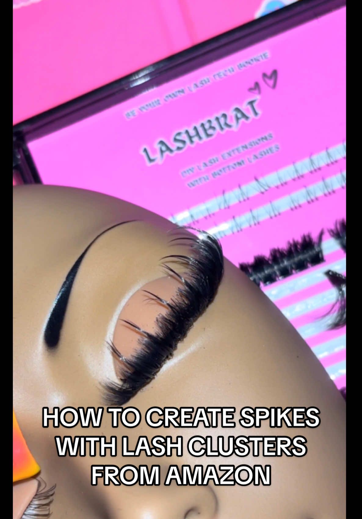 How to create spikes with lash clusters from AMAZON ❤️ for the short girls…lash map 14MM to 16MM with 22MM spikes ❤️ #lashcluster #clusters #lashextensions #lashclusters #amazon #spikes #lashspikes #fyp #fypシ