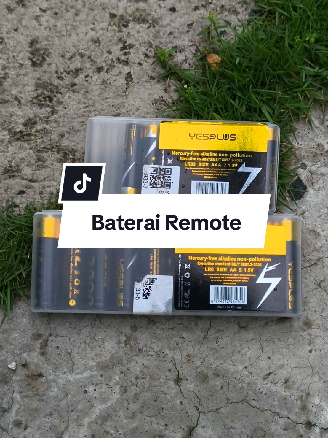 Baterai remote atau mainan anak #baterairemote #bateraiyesplus #bateraimurah #wibgajian #megaguncang1212 