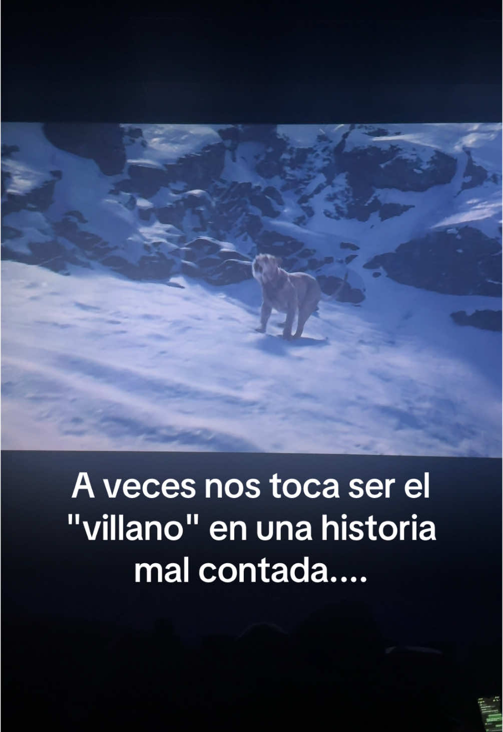 A veces nos toca ser el villano de una historia mal contada... Un corazón roto nos da dos opciones; aprender y evolucionar o tomar el camino fácil del resentimiento y justificar así nuestras acciones.... #Taka #Scar #Mufasa #ElReyLeon #timonypumba #Timon #Nala #Simba #Kiara #ElReyLeon2 #Estreno #LaHistoriaDeMufasa