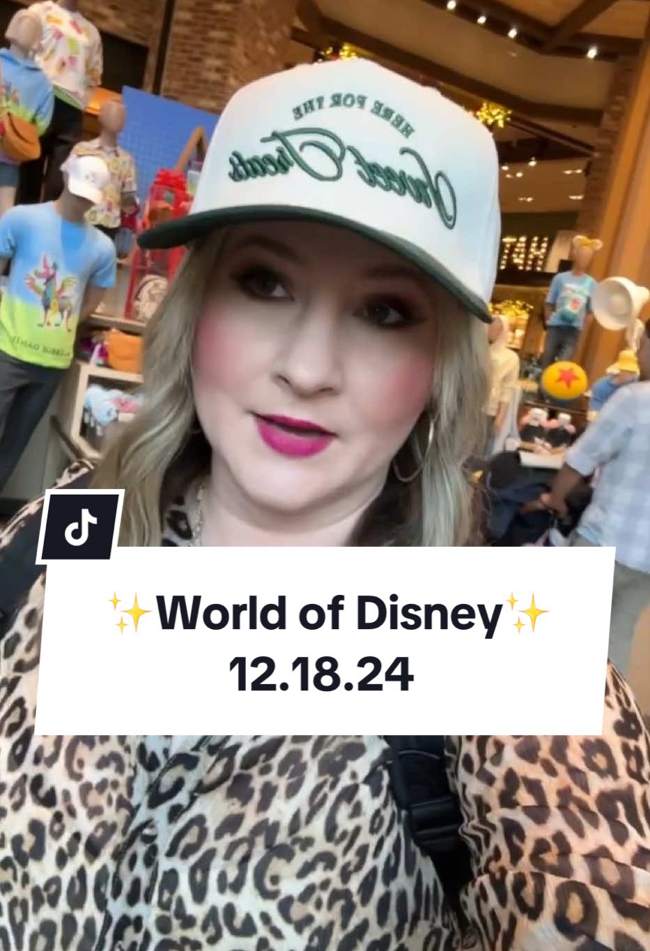 I feel like I need to add the Dale hat to my collection ❤️ And I will be coming back for that blue jersey 🤗 Did you see anything you like?! #worldofdisney #worldofdisneystore #disneyland #disney #disneylandresort #disneylandmerch #disneyfashion #creatorsearchinsights 