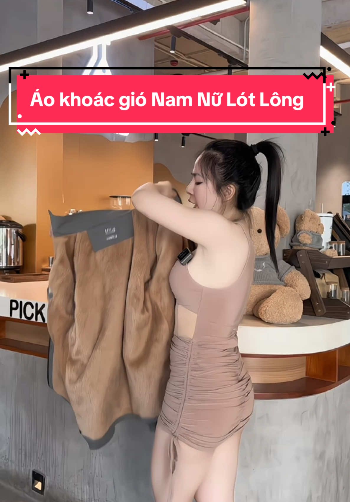 Áo khoác gió Nam Nữ Lót Lông